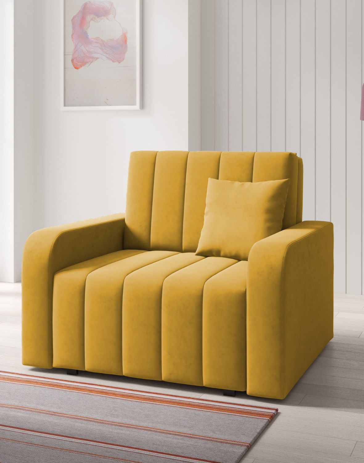 rozkładany fotel z funkcją spania marko i