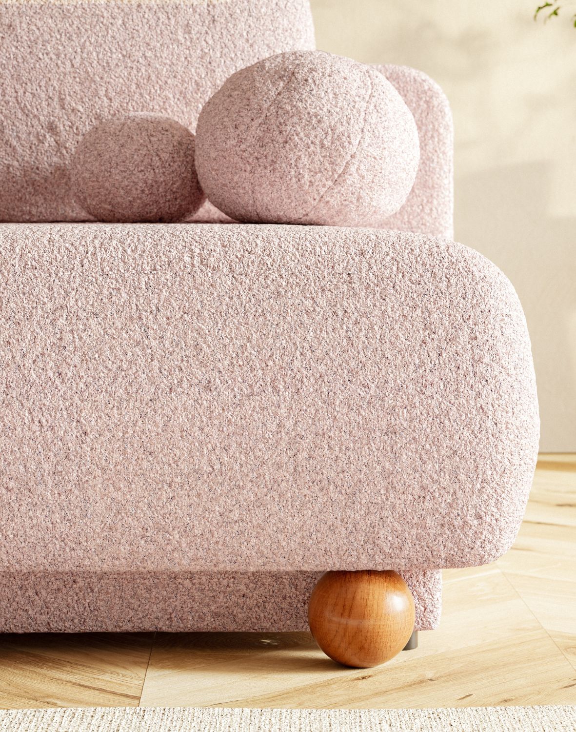 różowa sofa emily do salonu