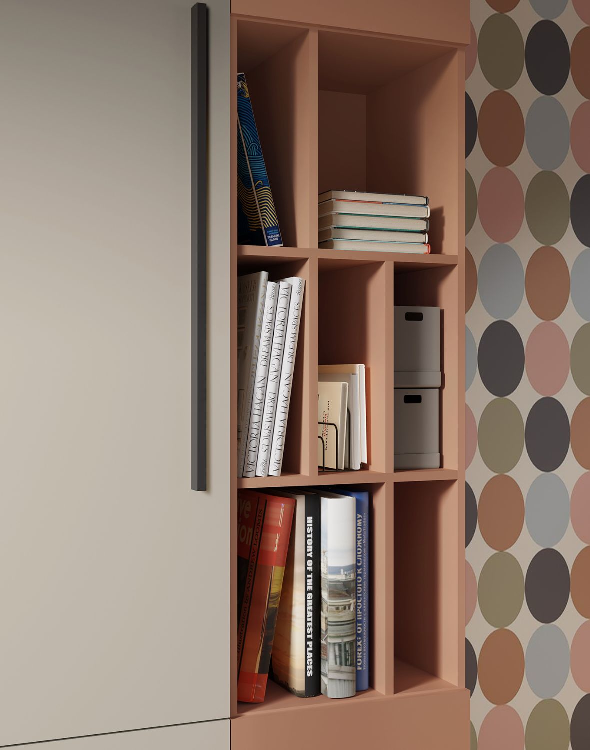 rozowy-regal-na-ksiazki-dzieciecy