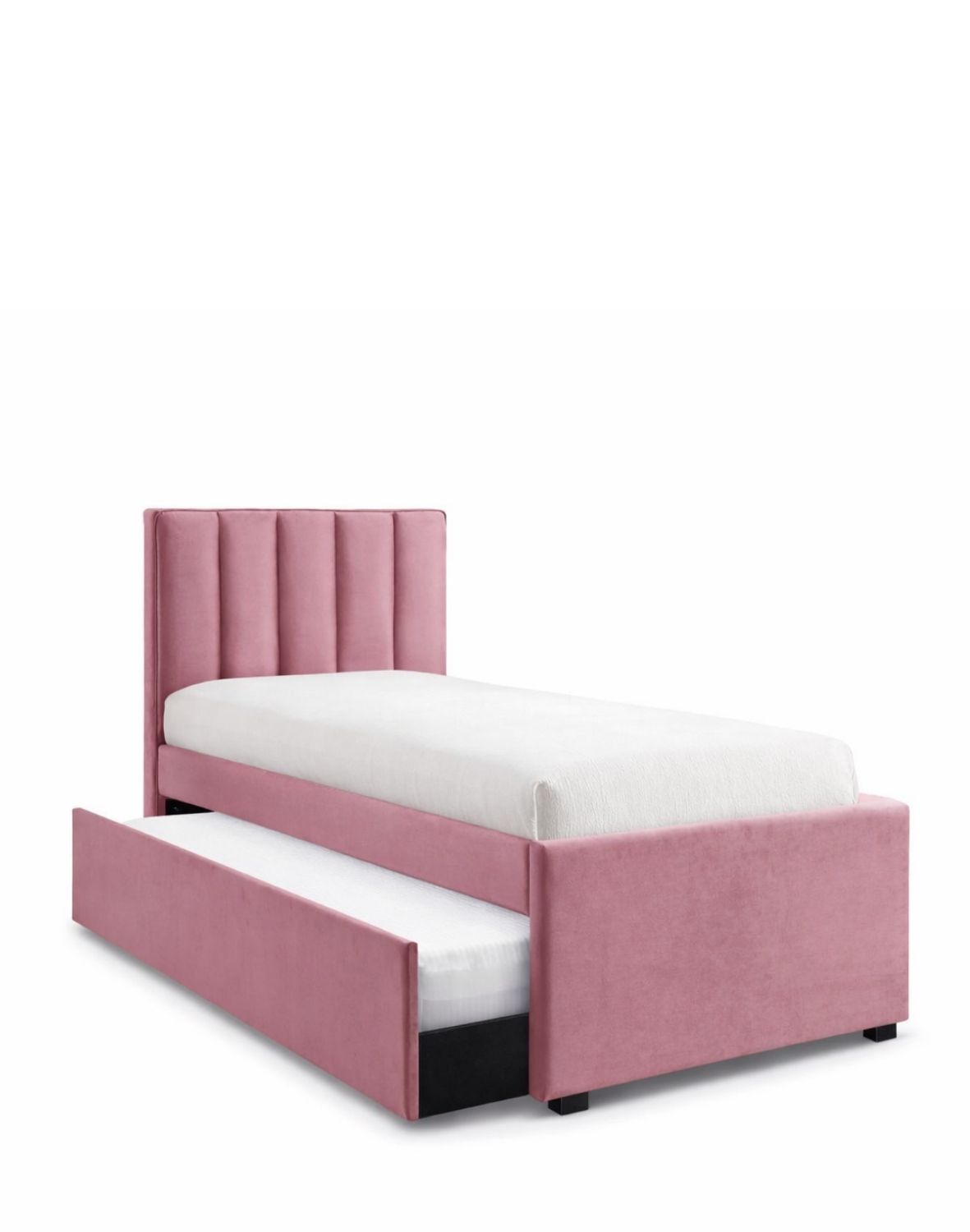 łóżko młodzieżowe russo 90x200, jedno lub dwuosobowe, różowe, velvet