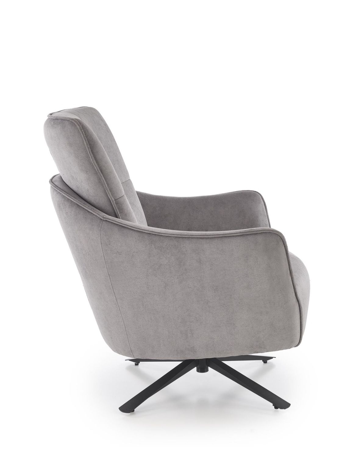 fotel obrotowy scampi szary, 360°