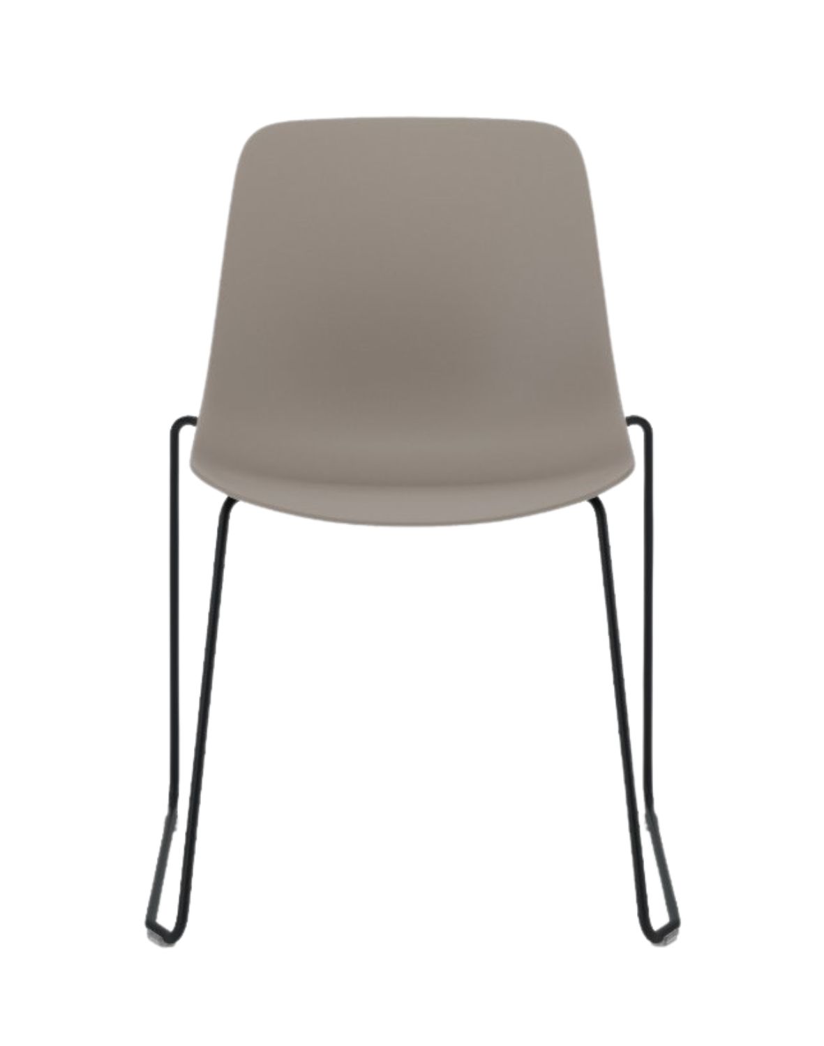 Sitari krzesło ramowe plastikowe CFS na płozie