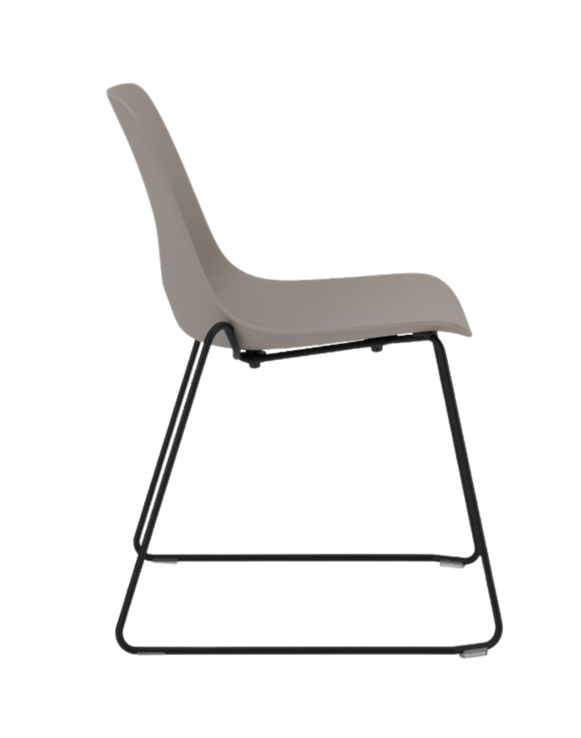 Sitari krzesło ramowe plastikowe CFS na płozie