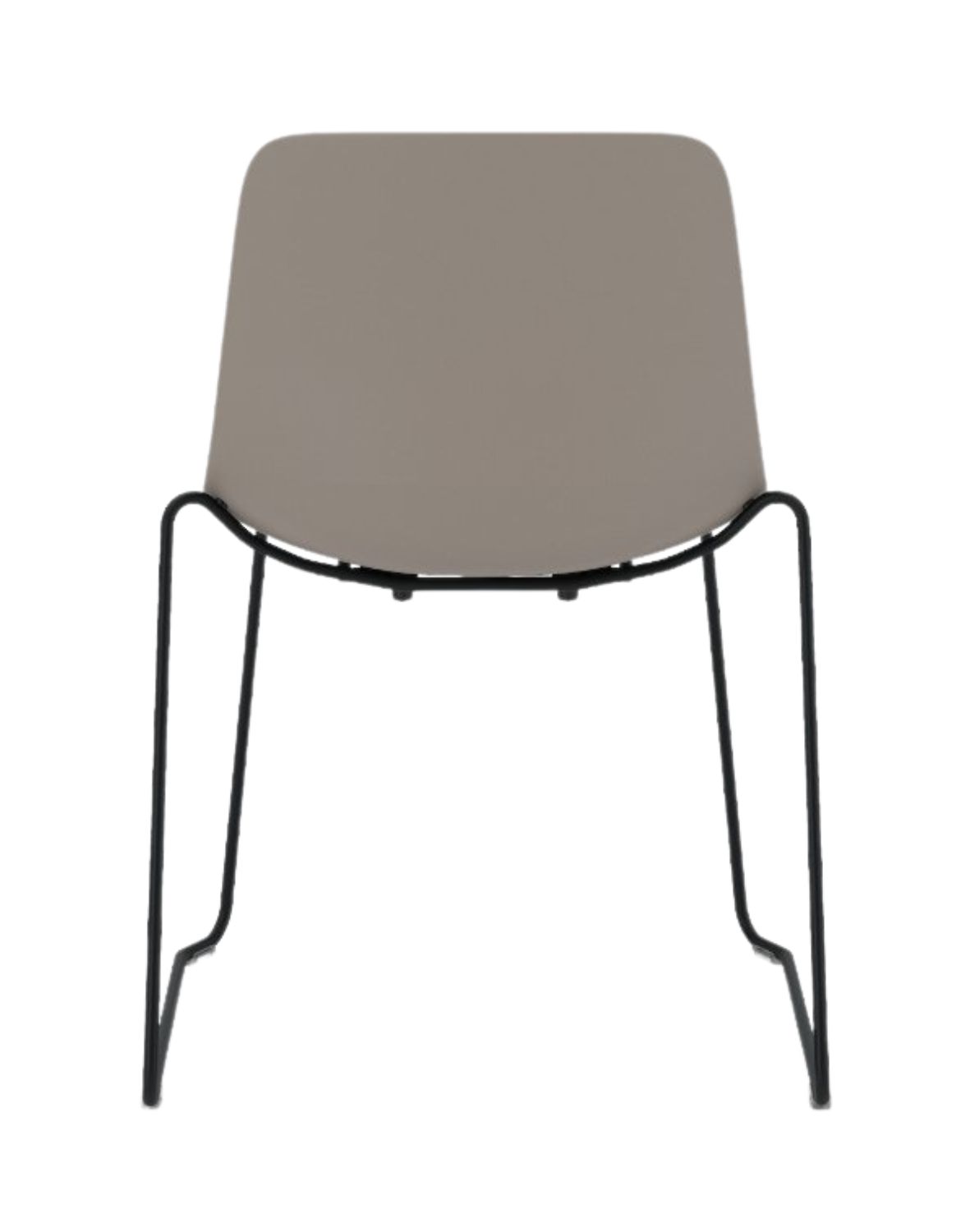 Sitari krzesło ramowe plastikowe CFS na płozie