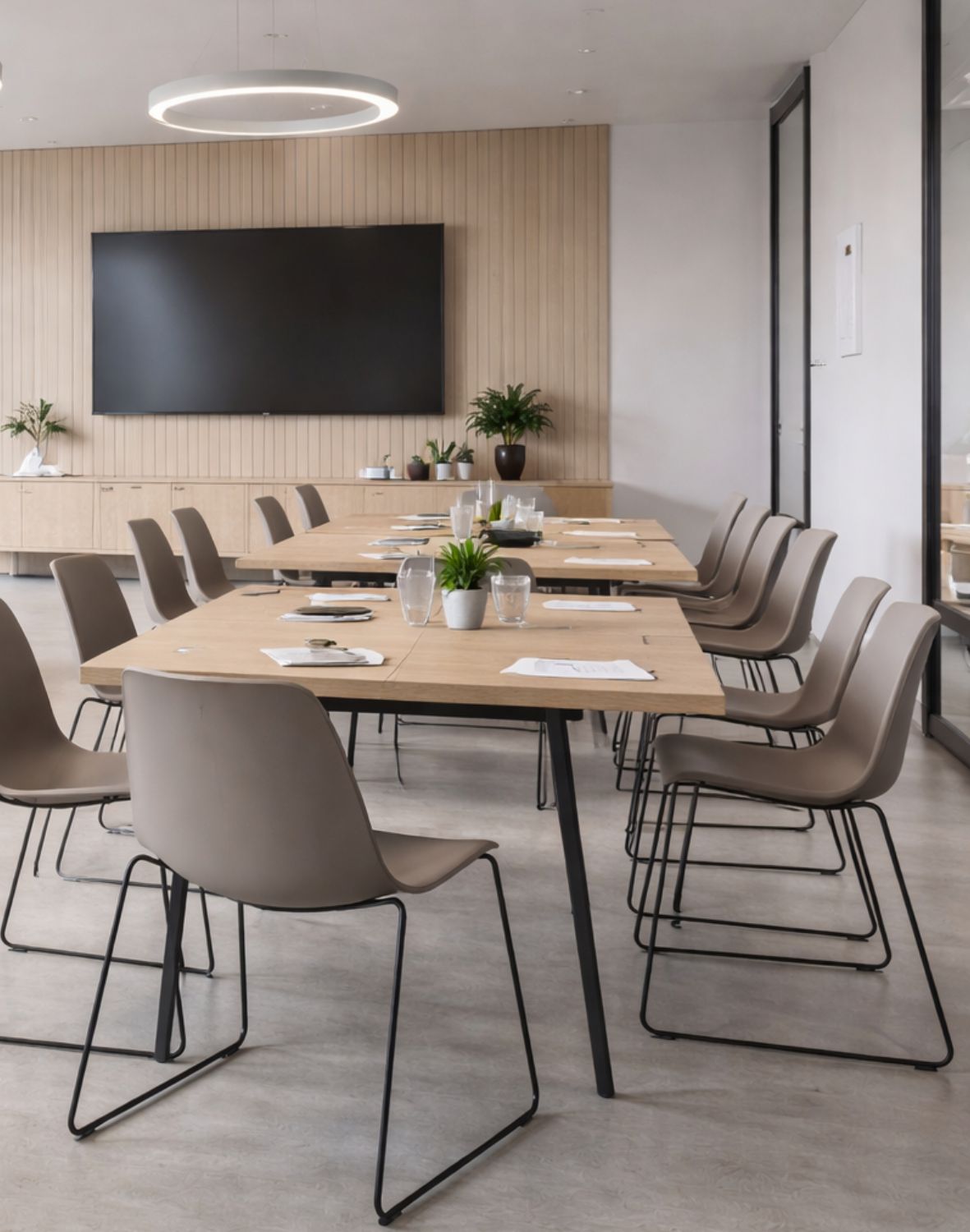 Sitari krzesło ramowe plastikowe CFS na płozie