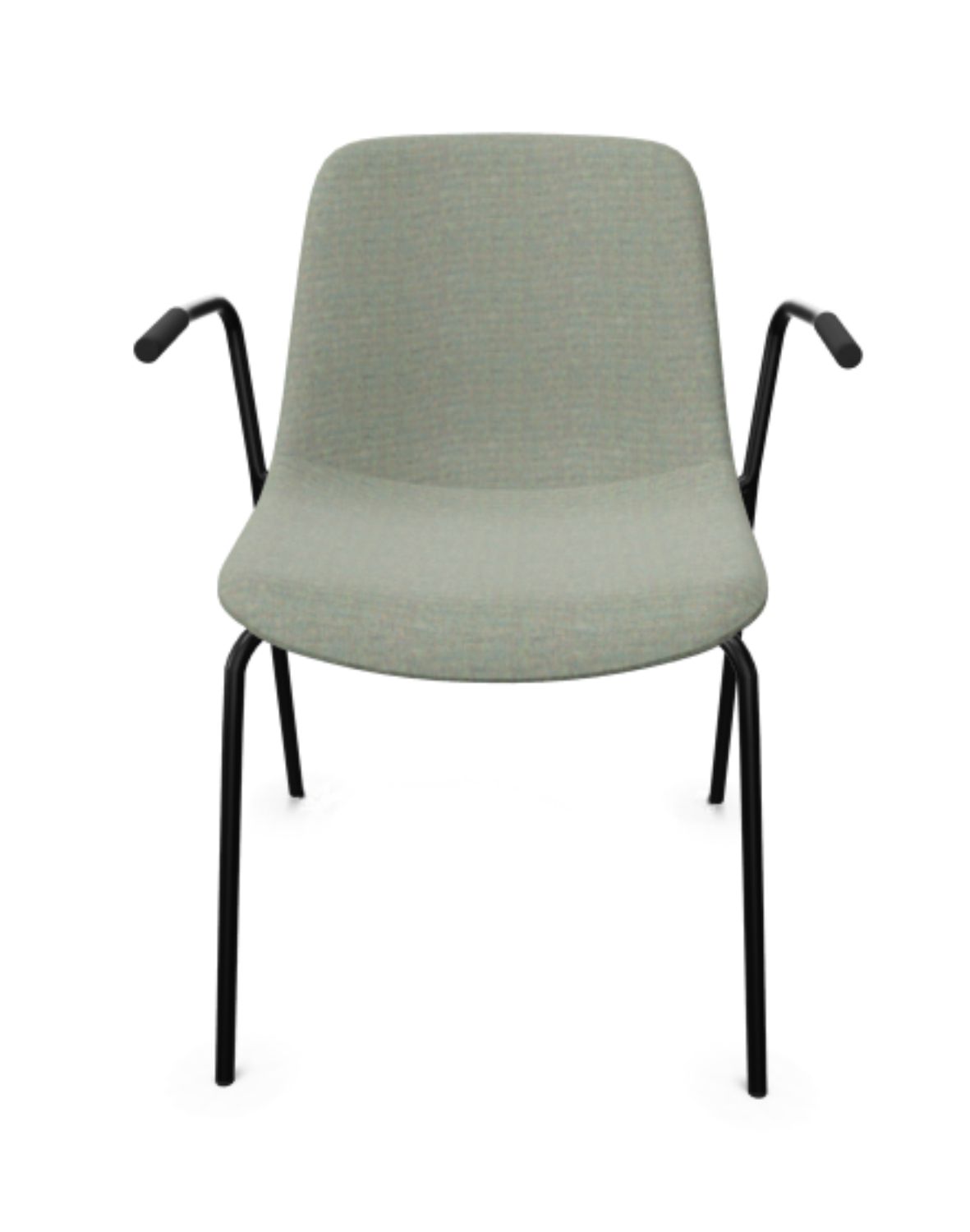 Sitari krzesło ramowe tapicerowane 4L z podłokietnikami