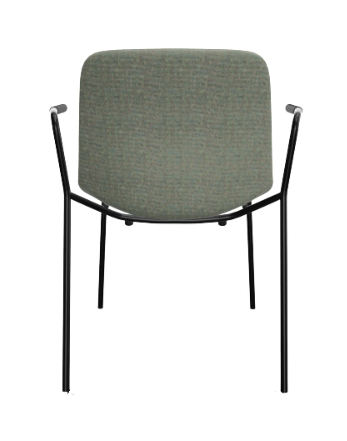 Sitari krzesło ramowe tapicerowane 4L z podłokietnikami