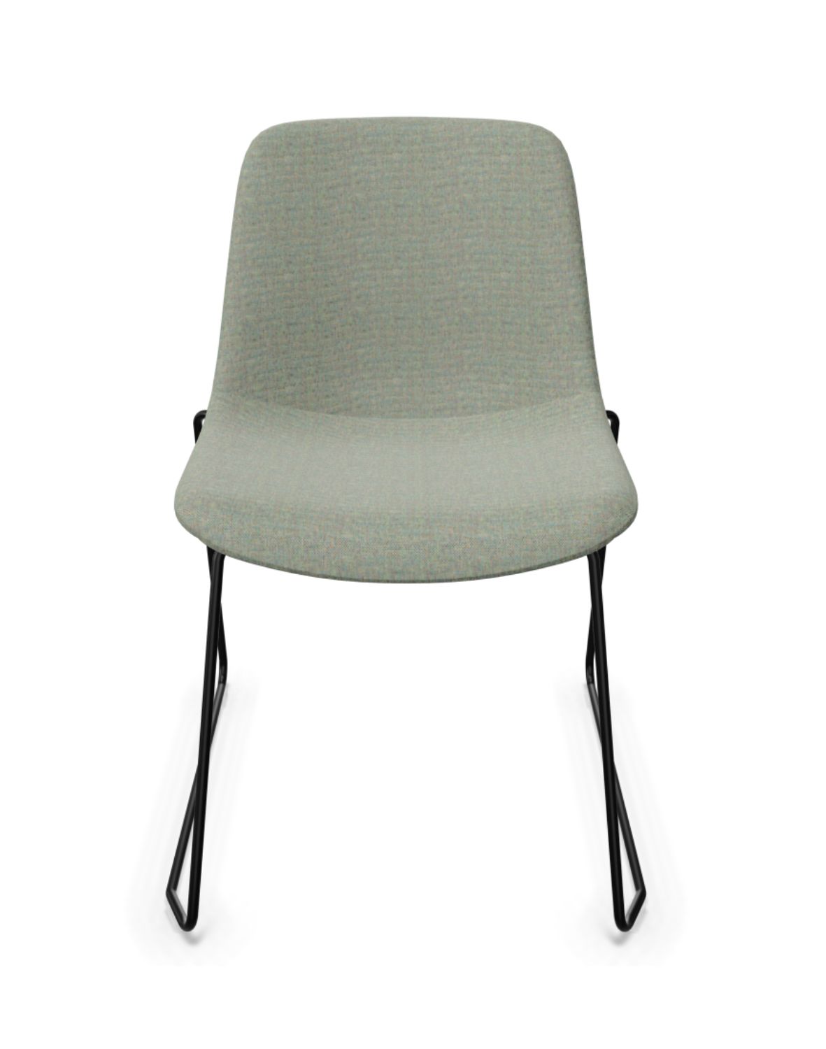 Sitari krzesło ramowe tapicerowane CFS na płozie