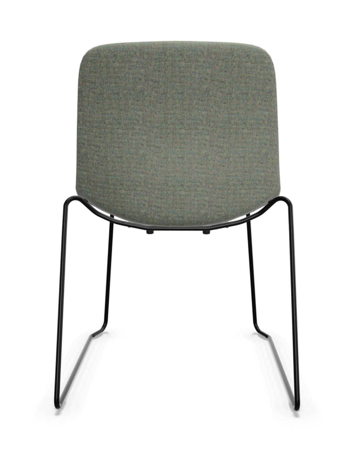 Sitari krzesło ramowe tapicerowane CFS na płozie