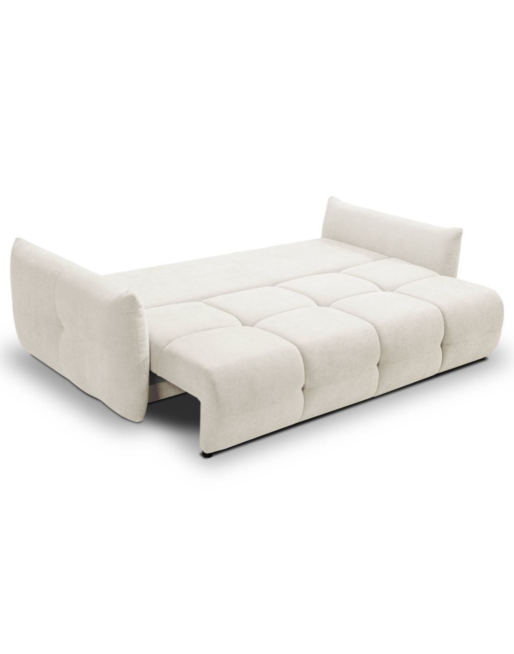 biała sofa base z funkcją spania