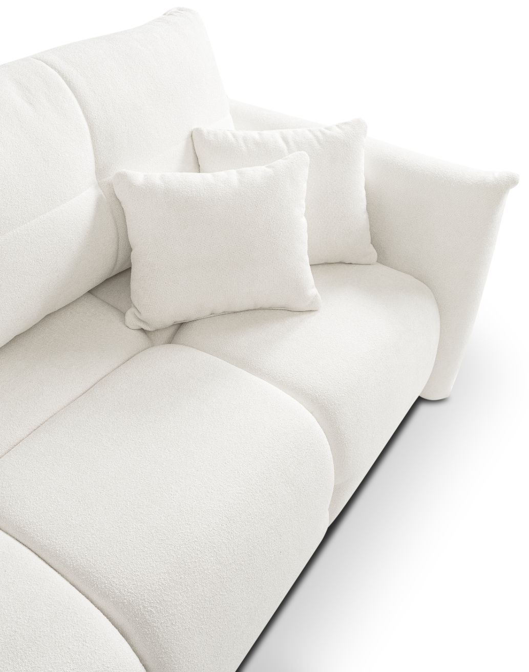 biała sofa base z funkcją spania