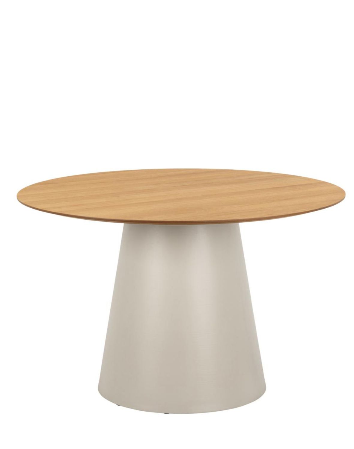 okrągły stół do jadalni soli 120 cm, dąb matowy (24816)