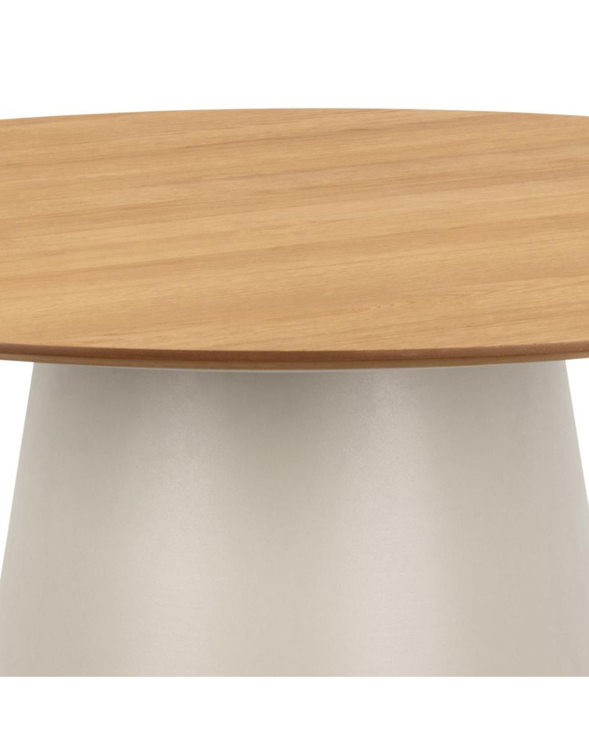 okrągły stół do jadalni soli 120 cm, dąb matowy (24816)