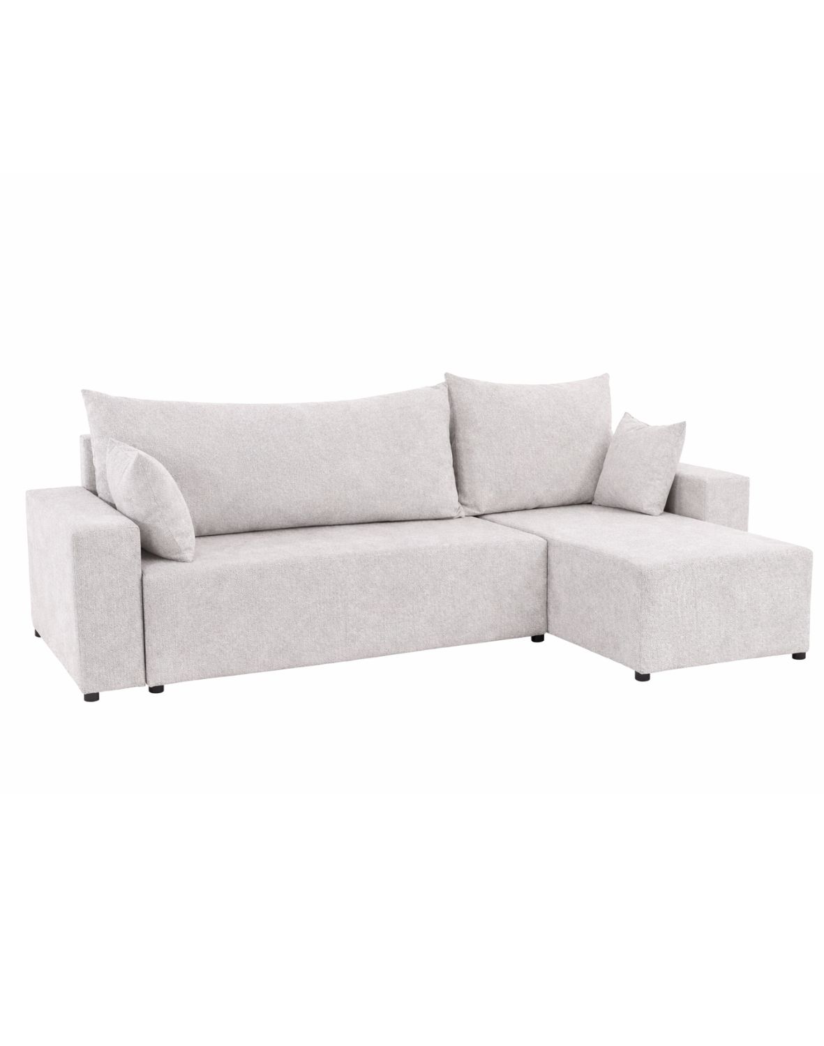 narożnik z funkcją spania sora l 242 cm ze stolikiem pomocniczym alto hm
