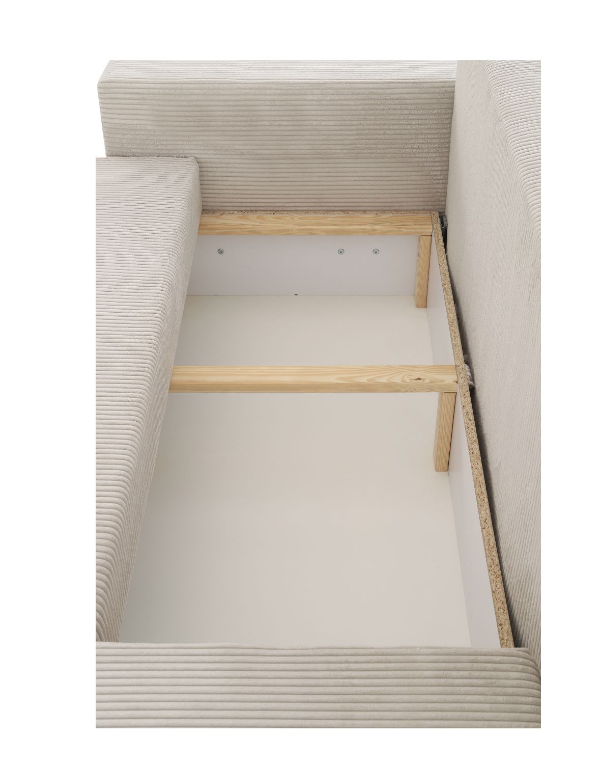 narożnik z funkcją spania sora l 242 cm ze stolikiem pomocniczym alto hm
