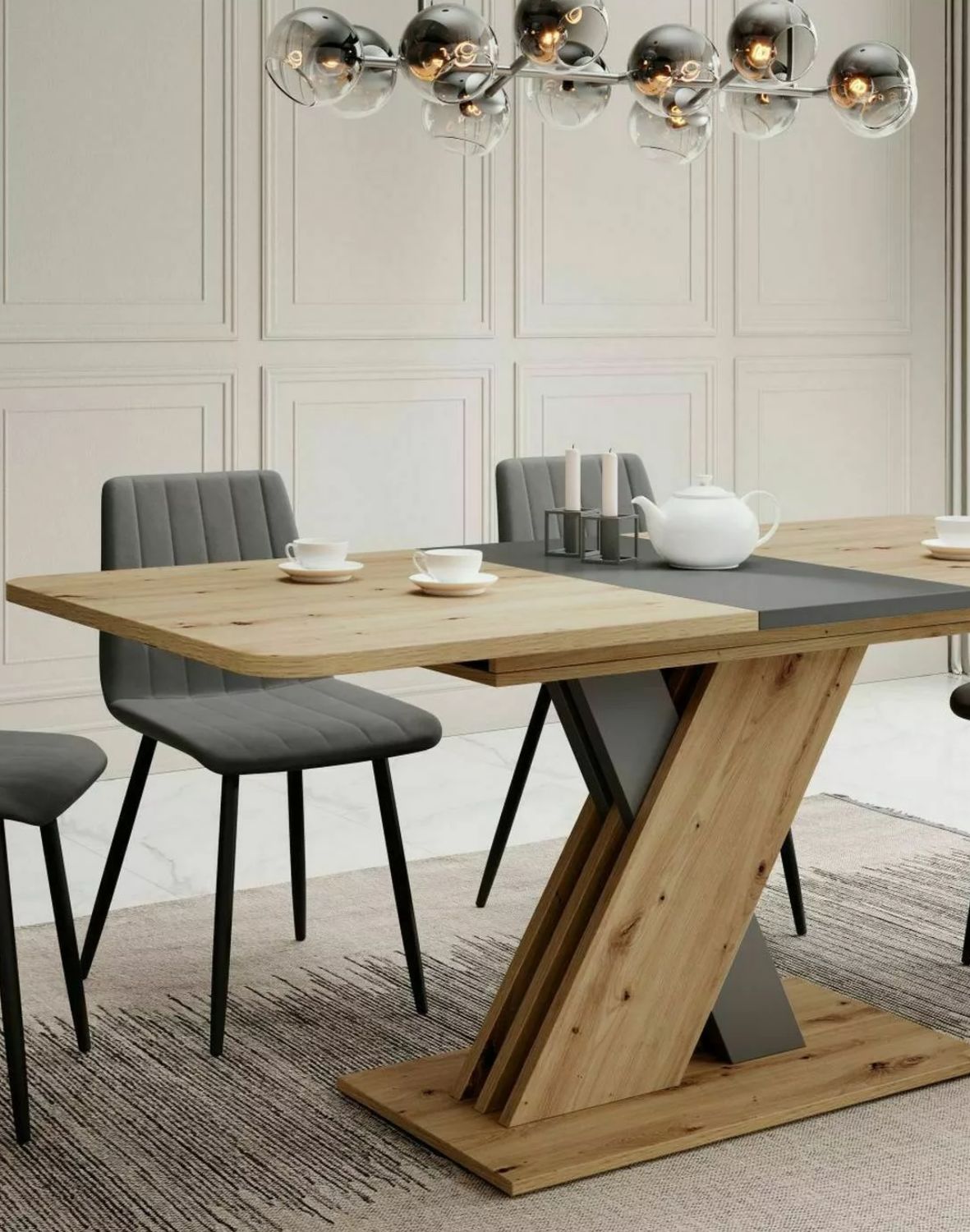 stol exel dab artisan antracyt