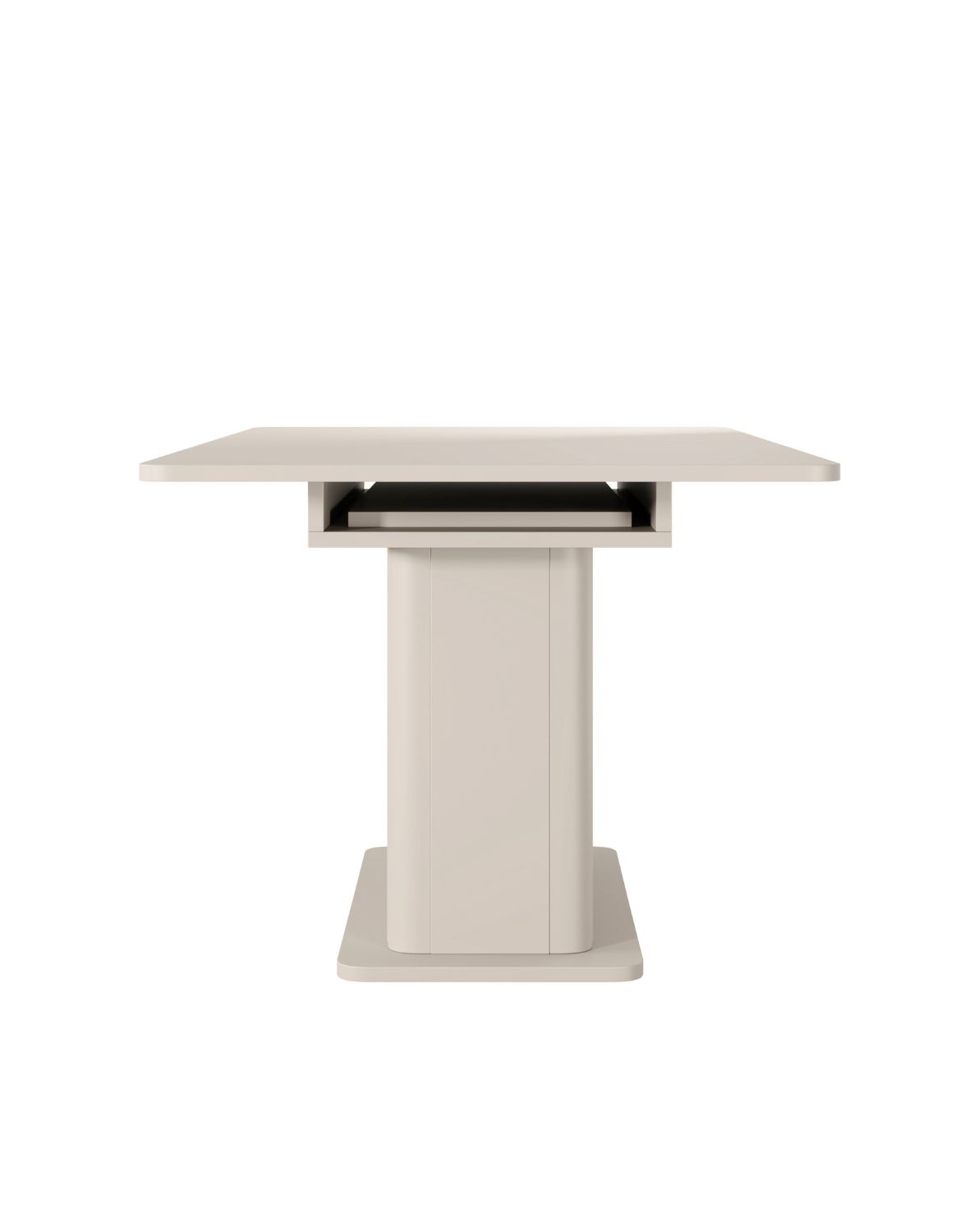 rozkładany stół do jadalni beżowy lante m