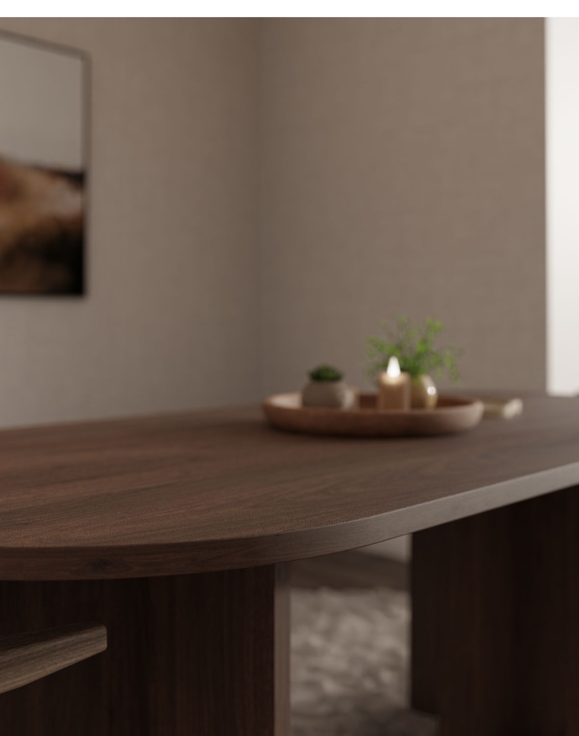 stol loen orzech okapi