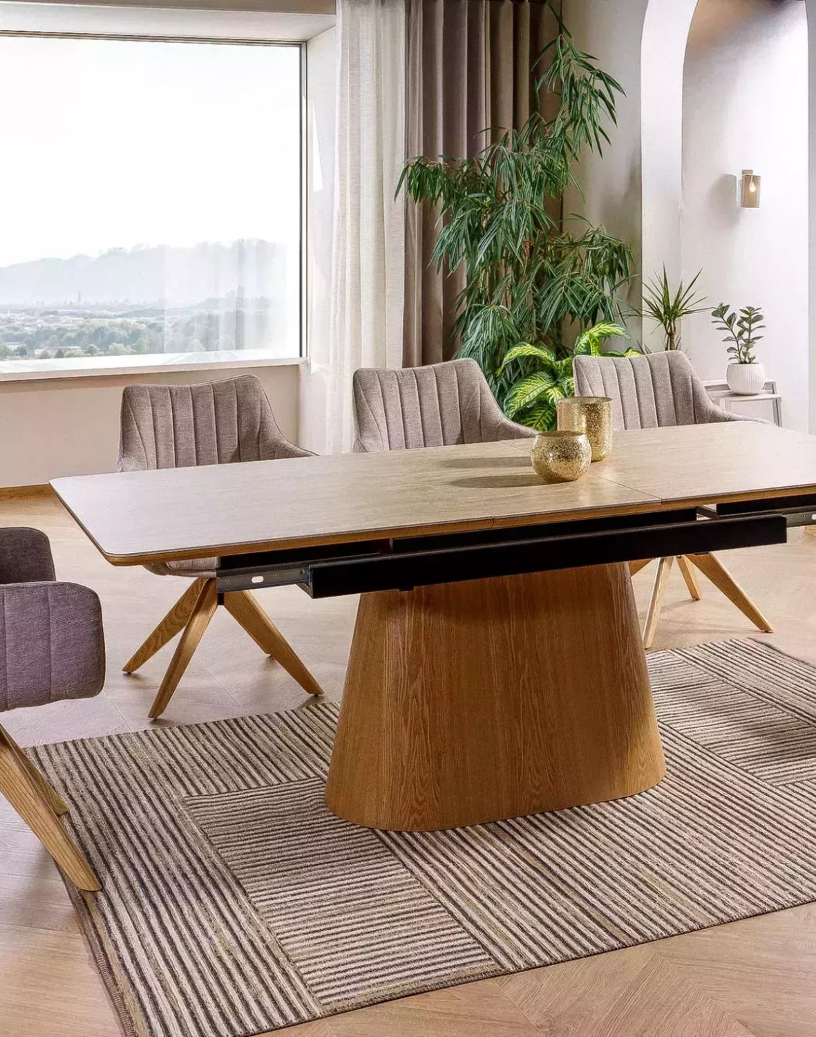 stol monaco tavertine bez dab