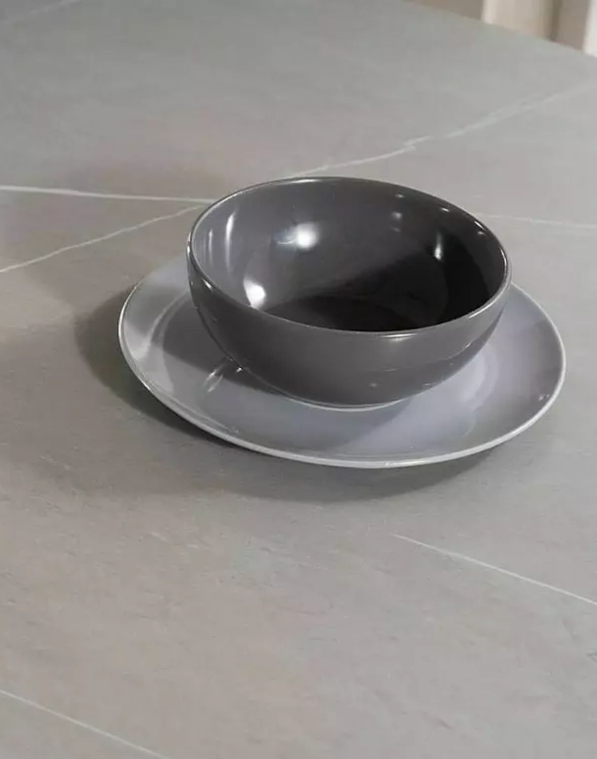 stol murano szary mat 120 cm