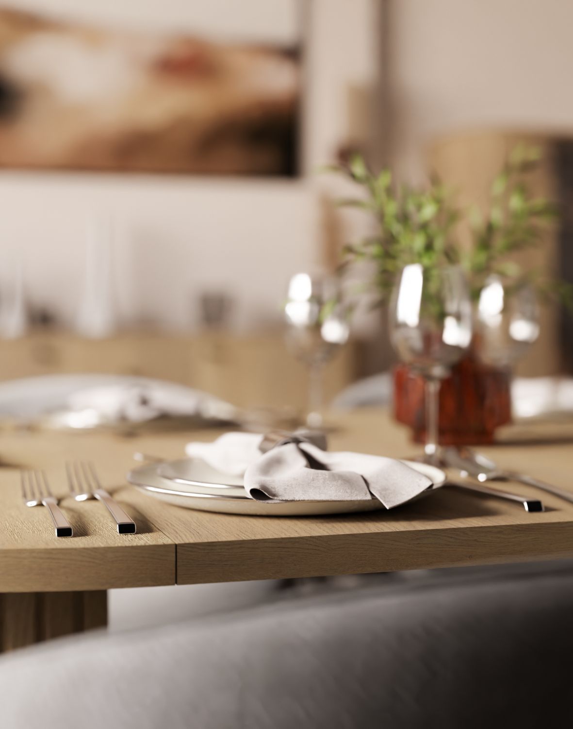 stol ovalio dab cremona