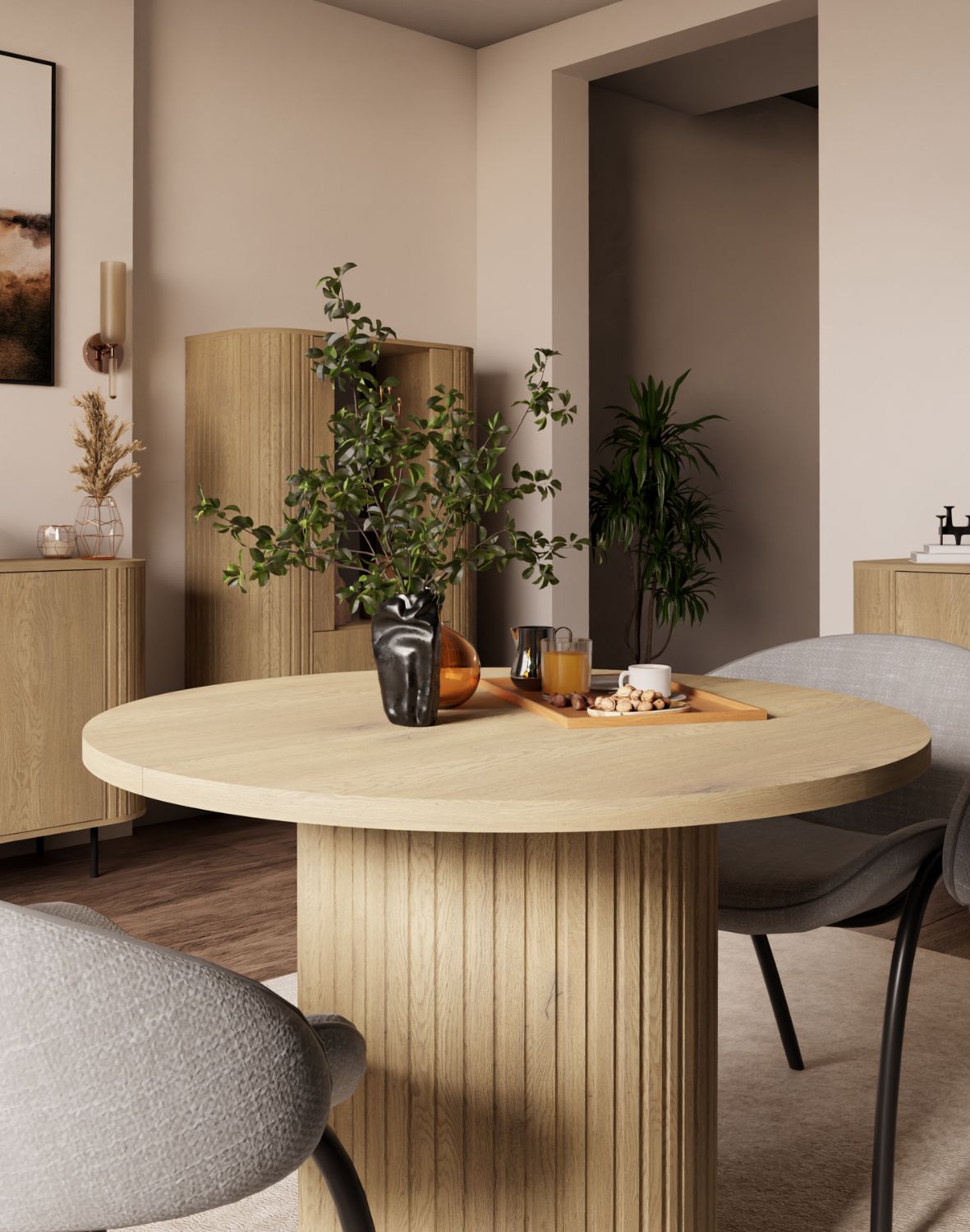 stol ovalio dab cremona