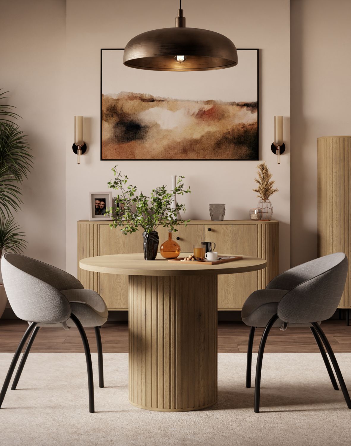 stol ovalio dab cremona