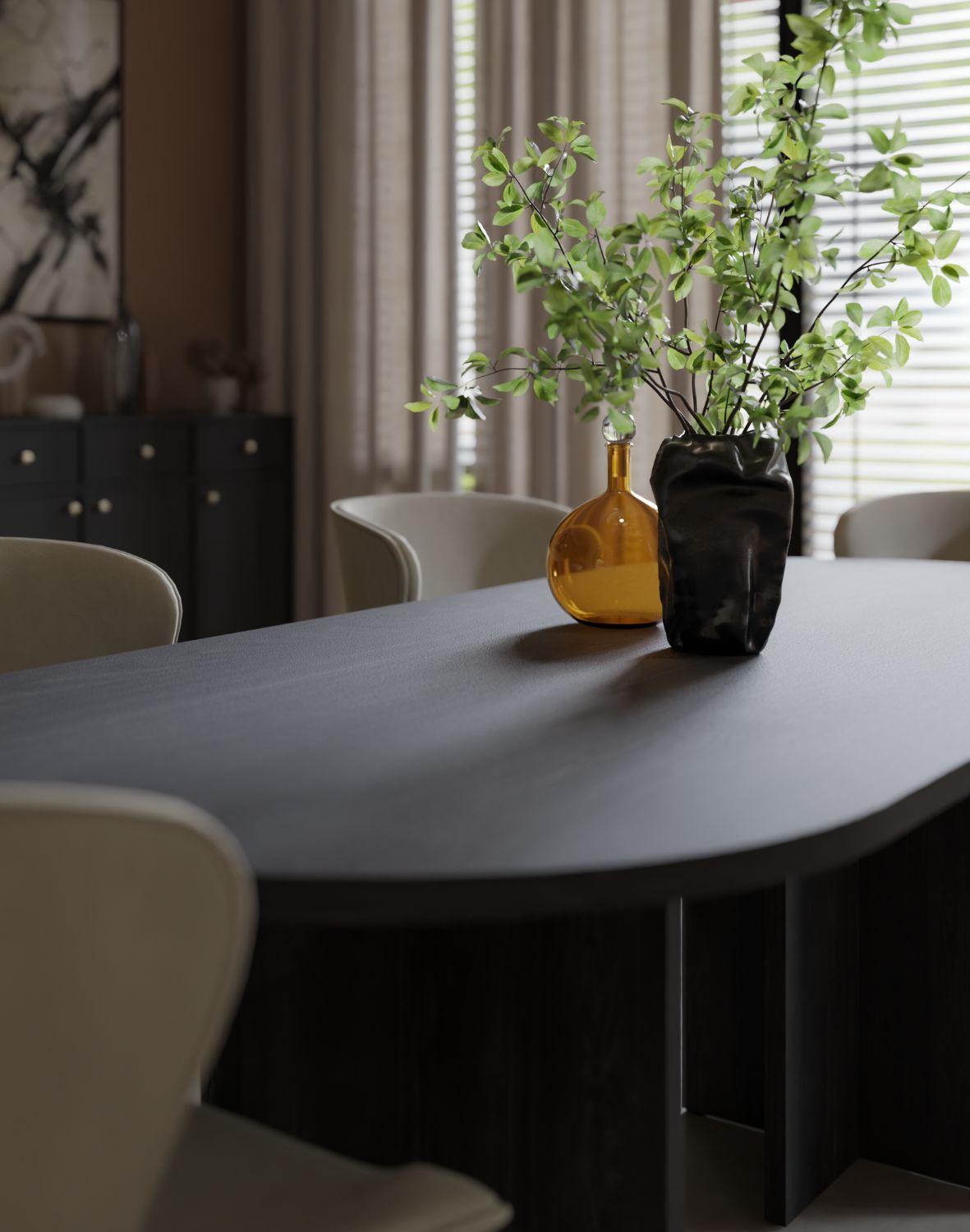 stol owalny loen jesion portland