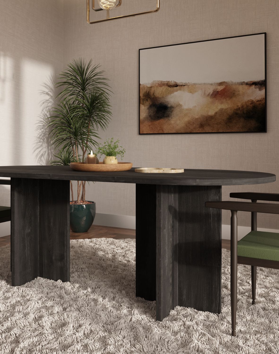 stol owalny loen jesion portland