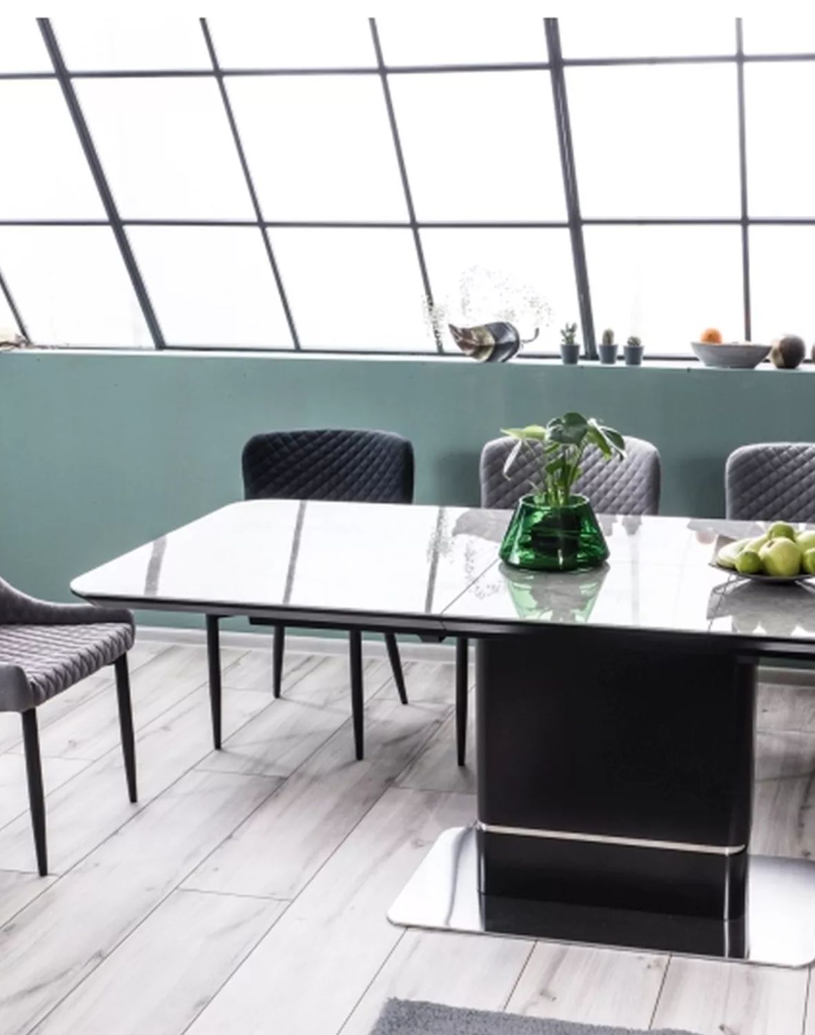 stol pallas ceramic szary