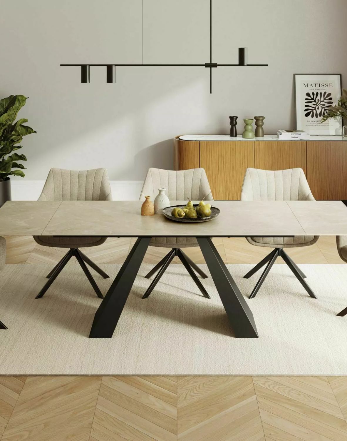 stol salvadore ceramic diamond cream