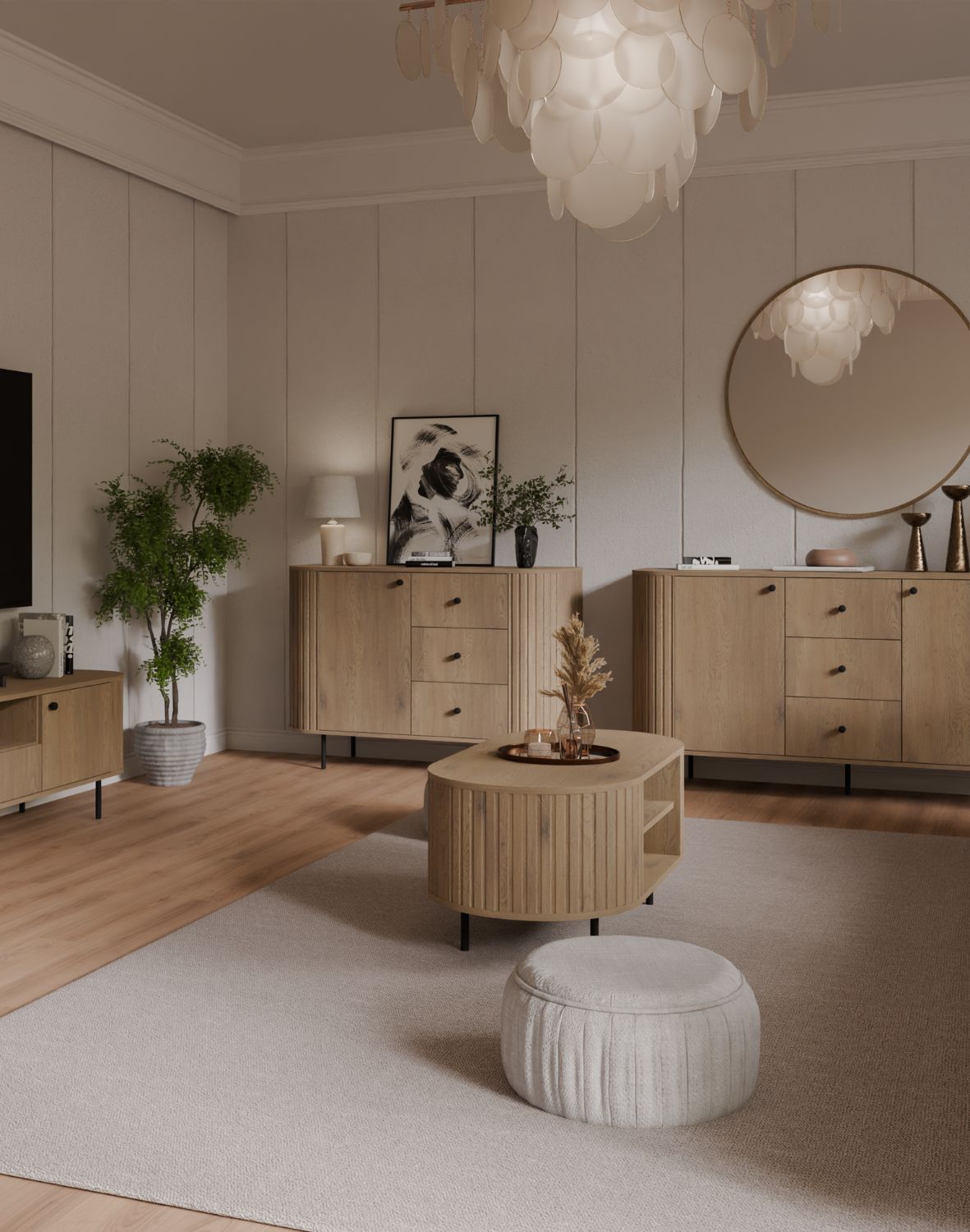 stolik kawowy ovalio dab cremona typ 202