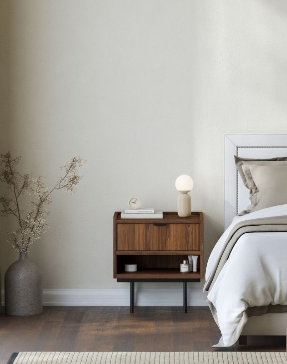 Stolik nocny Edison Brown Warmia Walnut (3300 AB) - OUTLET