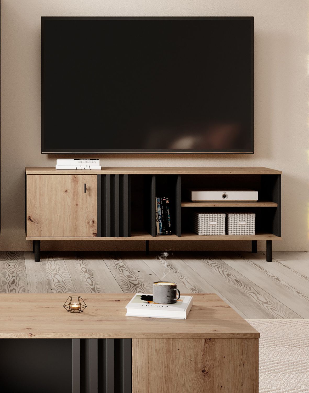 stolik rtv madis c 138 cm