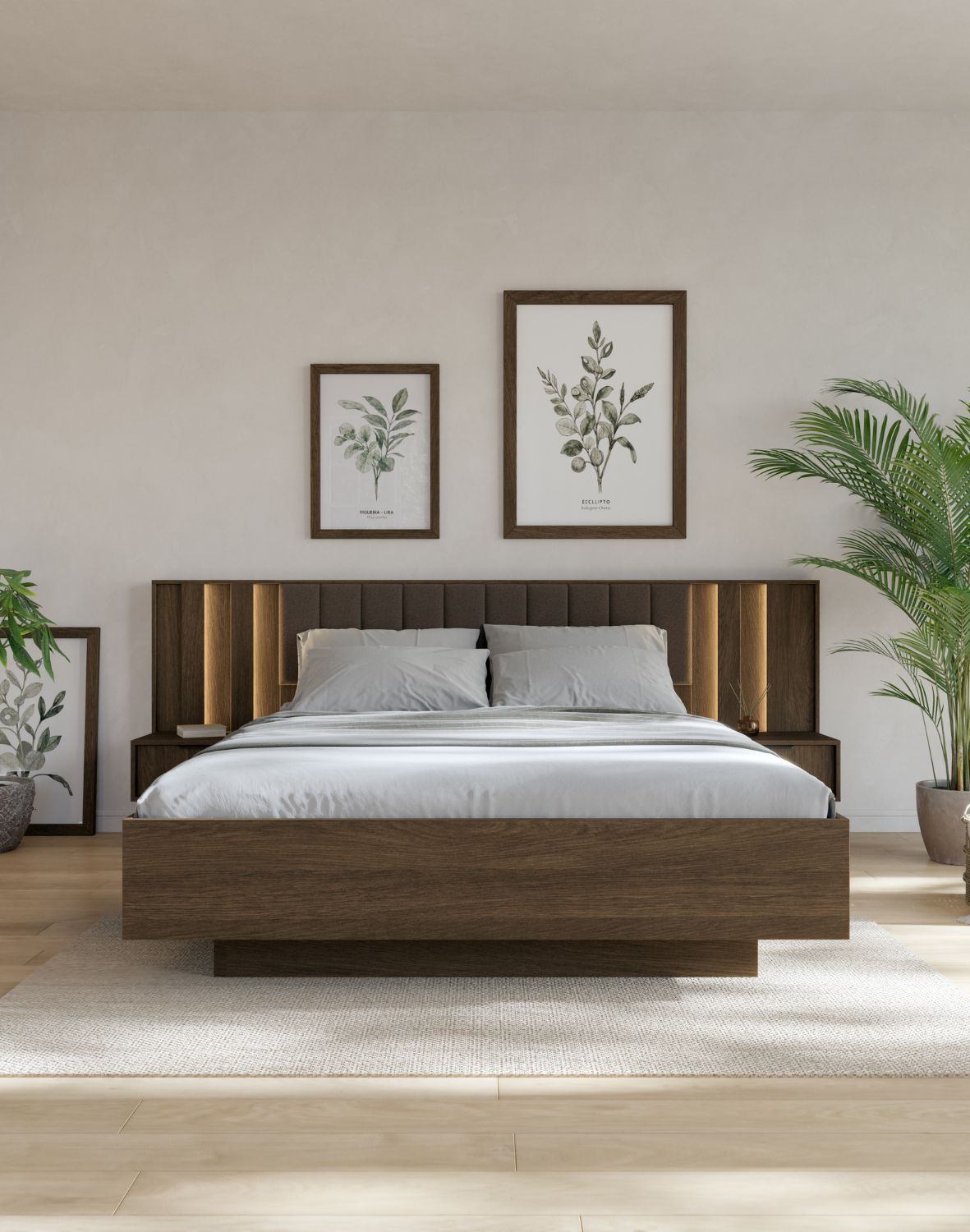 stoliki nocne amaro dąb dunin z led