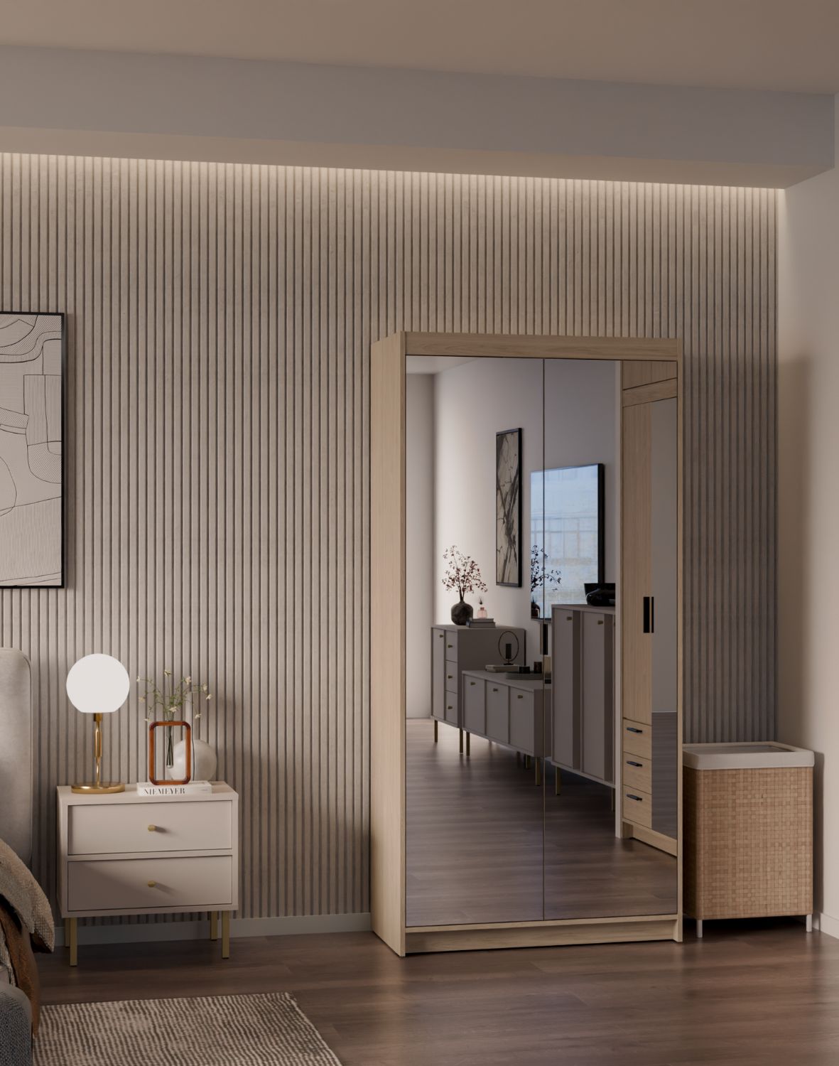 szafa elena 2d z lustrem