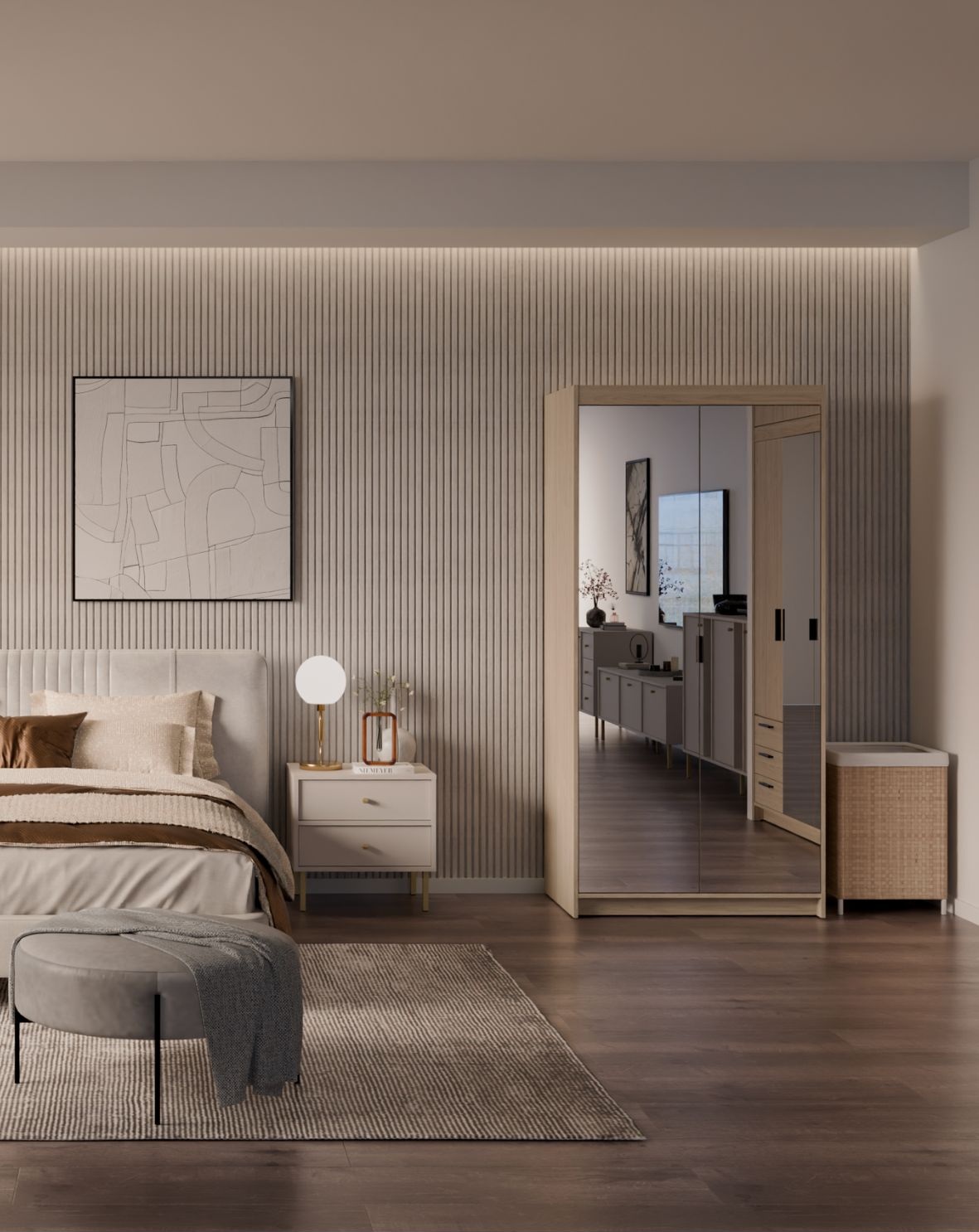 szafa elena 2d z lustrem