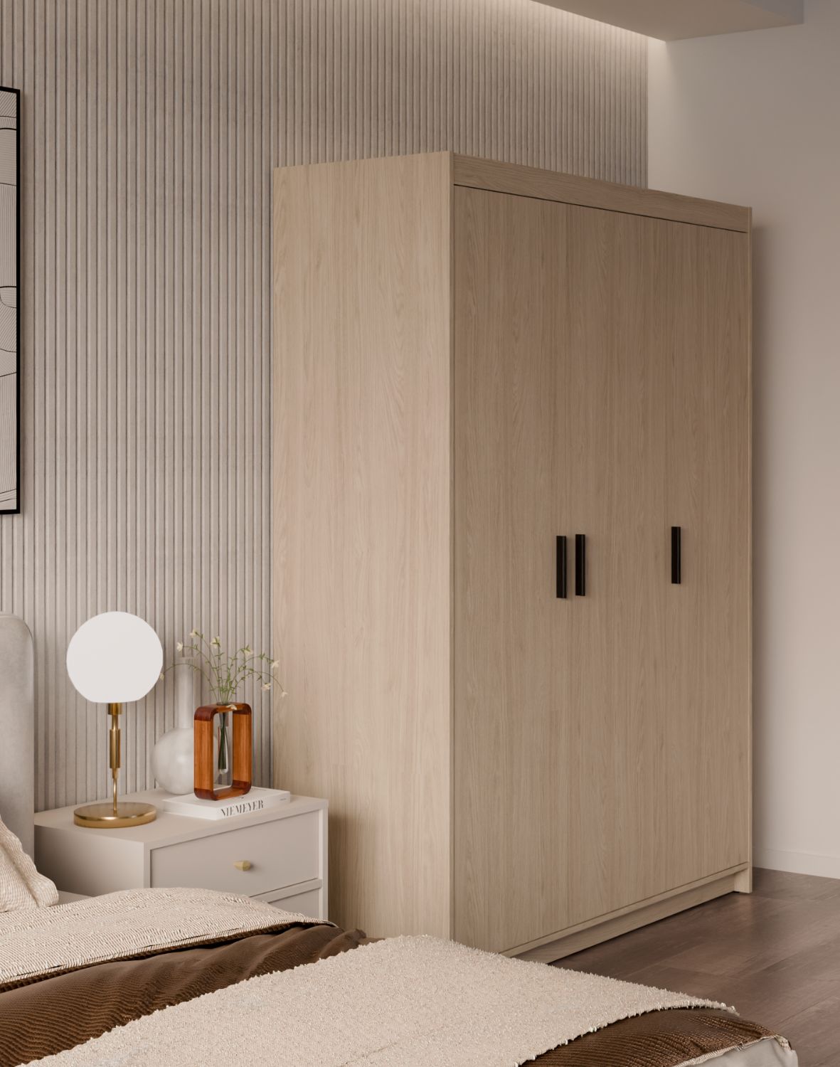 szafa elena 3d do03 dab olejowany