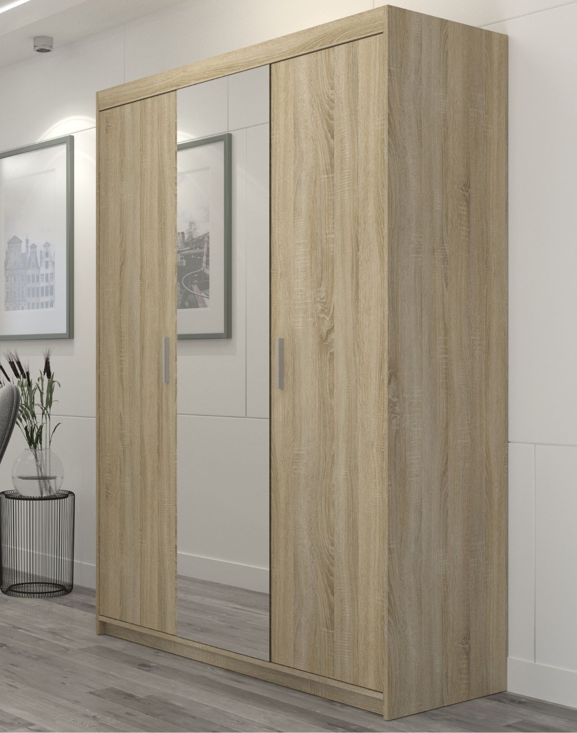 szafa elena 3d1l dab sonoma