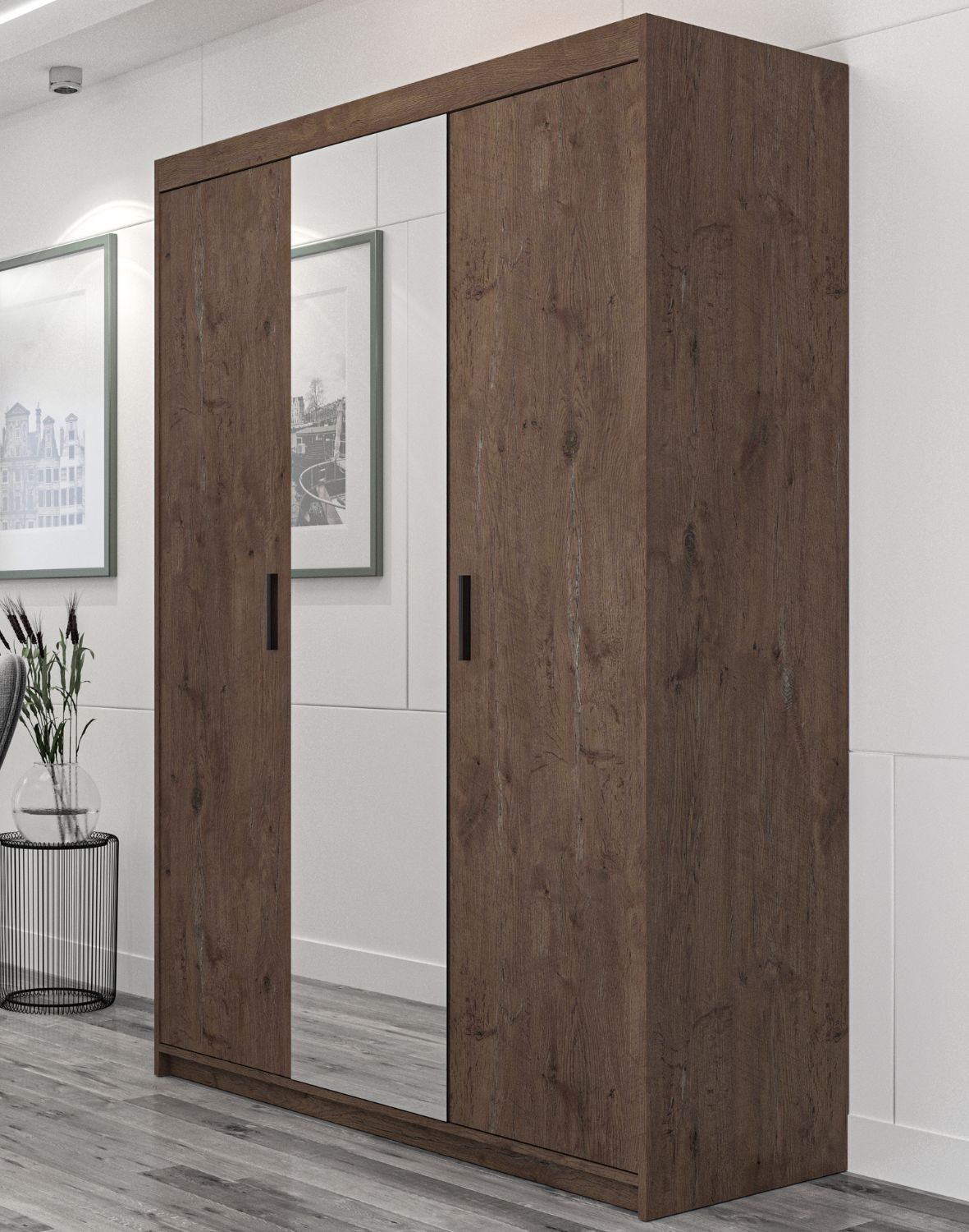 szafa elena 3d1l dab lefkas