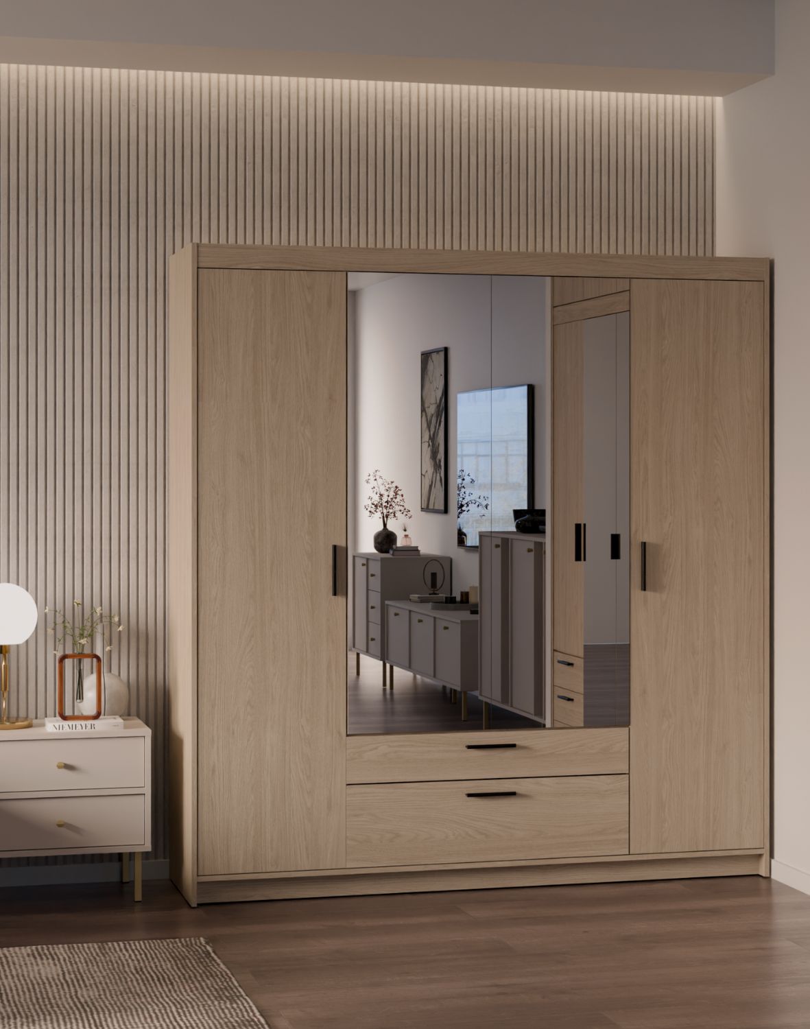 szafa elena 4d2s do z lustrem