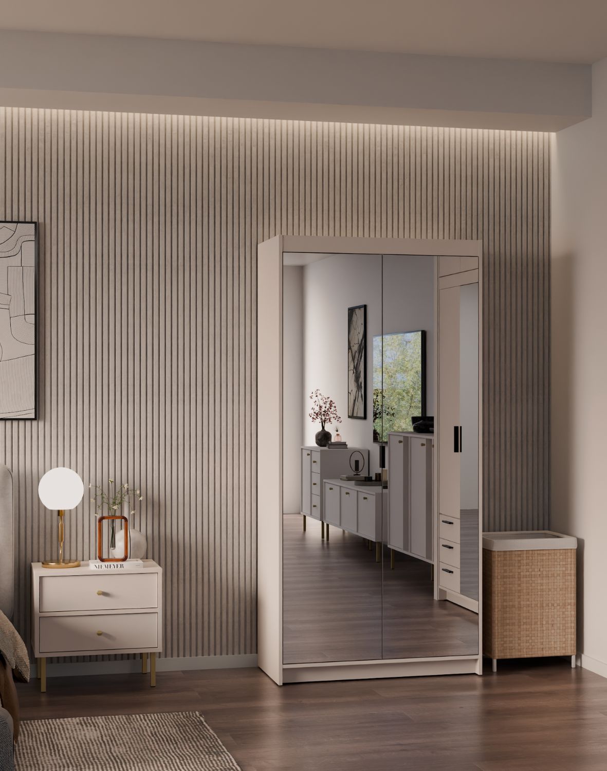 szafa elena 2d z lustrem