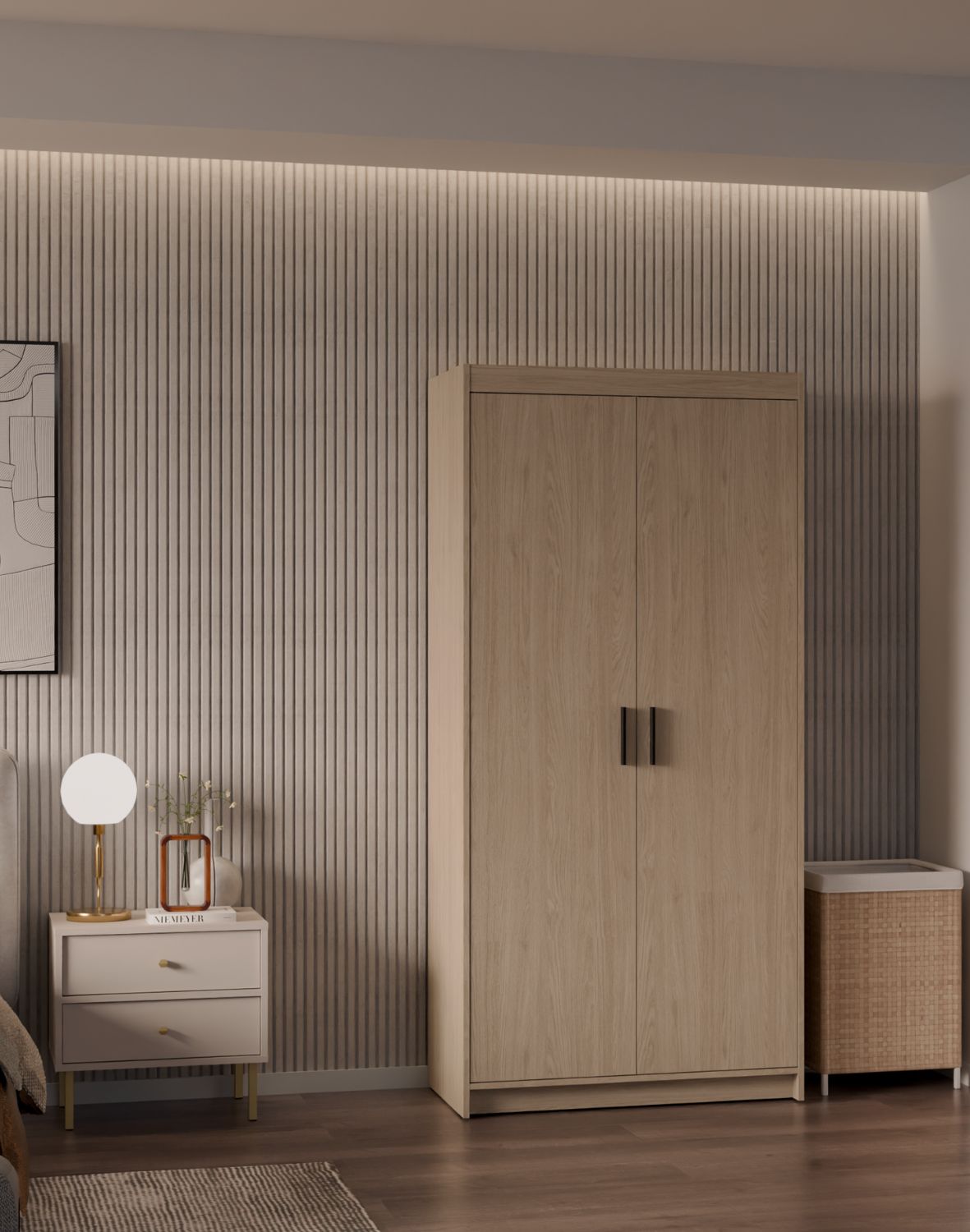 szafa elena 2d dab olejowany