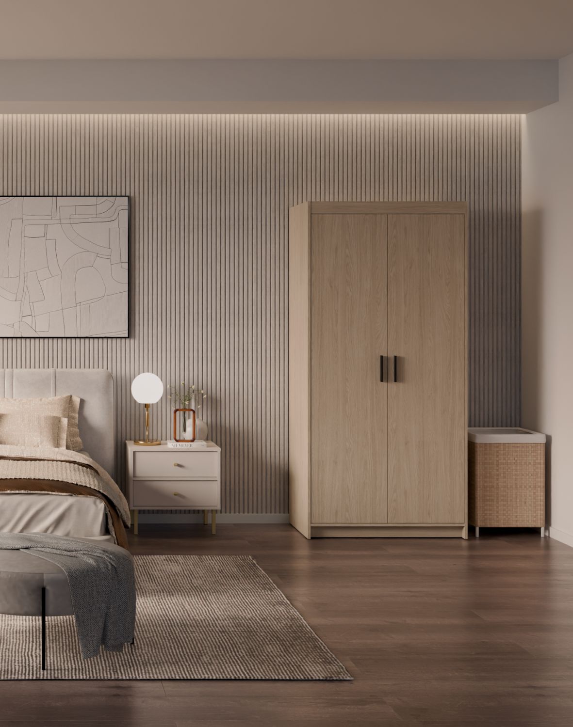 szafa elena 2d dab olejowany