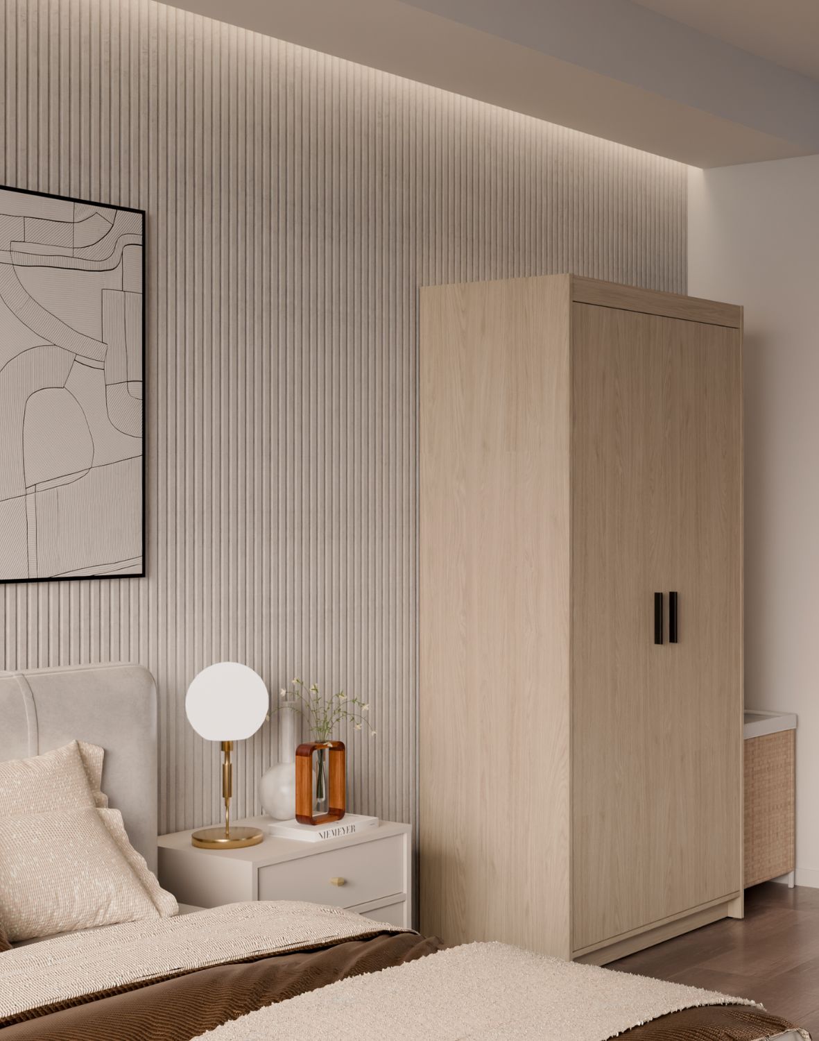 szafa elena 2d dab olejowany