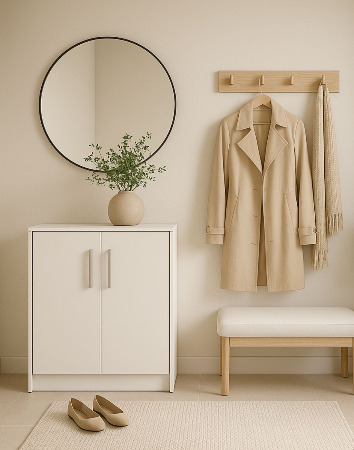 szafka na buty 4 bialy