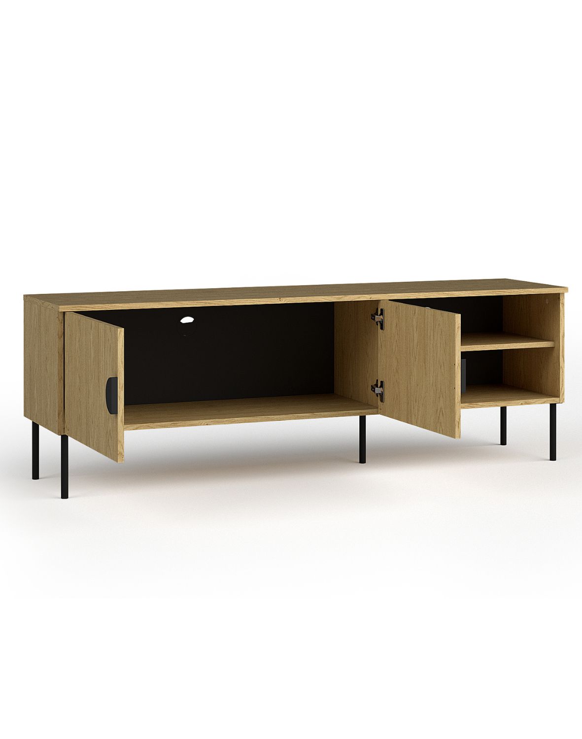 Szafka RTV MOND 08 Dąb Baltic 160 cm
