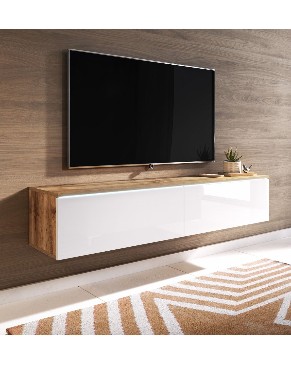 szafka-rtv-dab-bialy-polysk