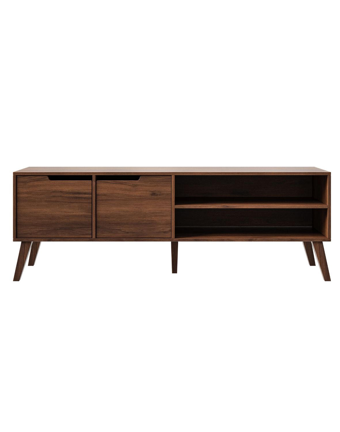 szafka rtv nordelo warm walnut 160