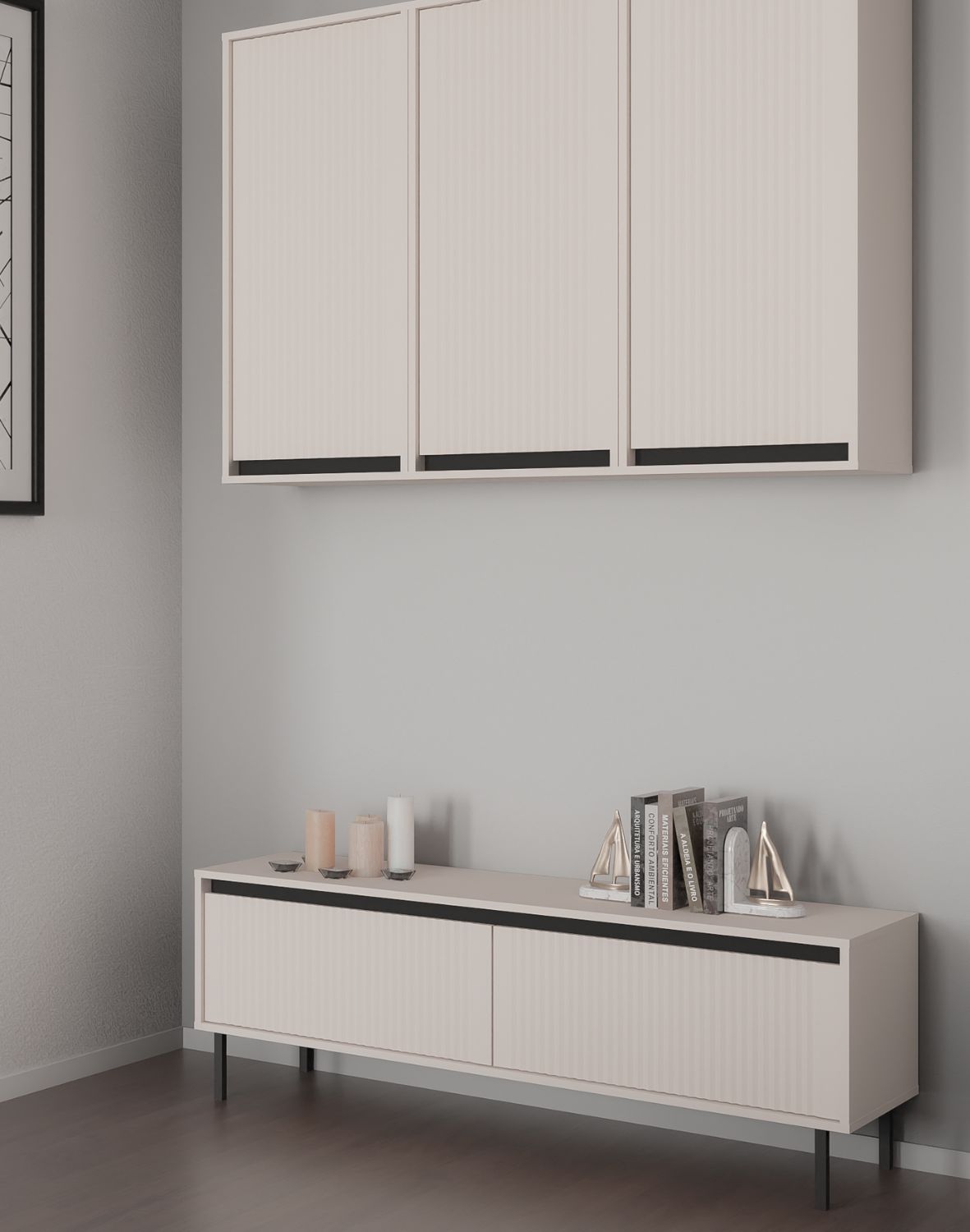 szafka rtv osaka bez piaskowy typ 302